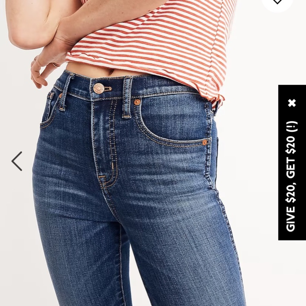 10" High-Rise Skinny Jeans in Danny Wash: TENCEL™ Denim Edition - Picture 4 of 4